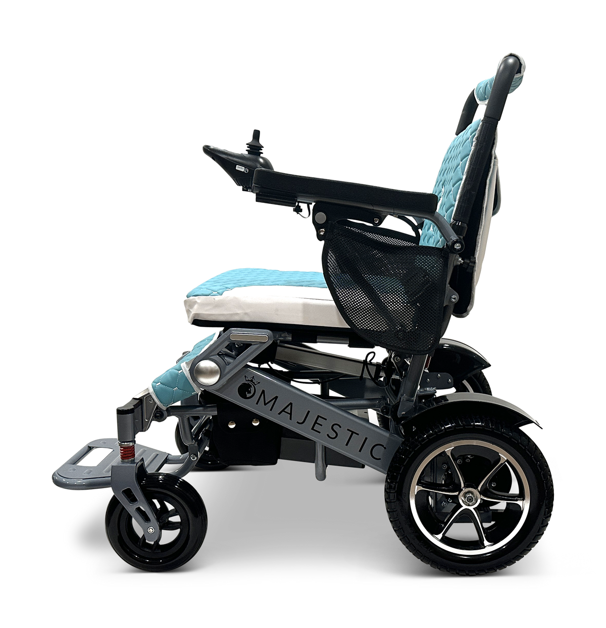 MAJESTIC IQ-7000 Auto Folding Remote Controlled Electric Wheelchair + Brushless Motor