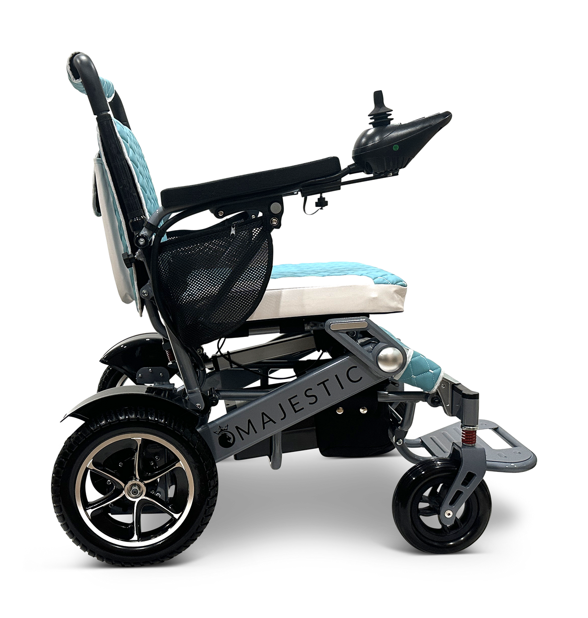 MAJESTIC IQ-7000 Auto Folding Remote Controlled Electric Wheelchair + Brushless Motor