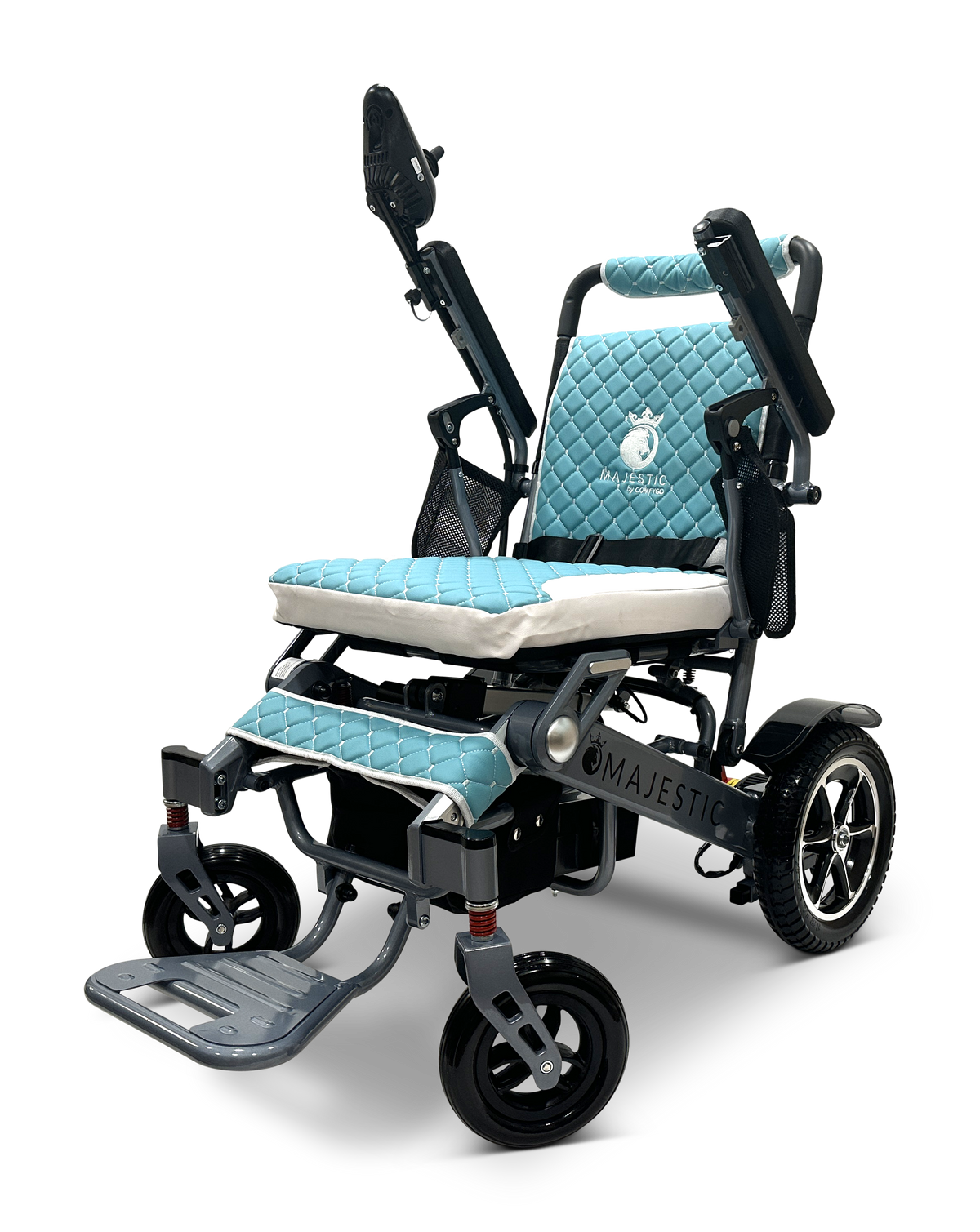 MAJESTIC IQ-7000 Auto Folding Remote Controlled Electric Wheelchair + Brushless Motor