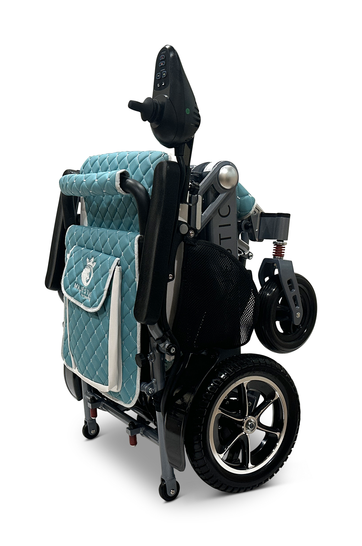 MAJESTIC IQ-7000 Auto Folding Remote Controlled Electric Wheelchair + Brushless Motor
