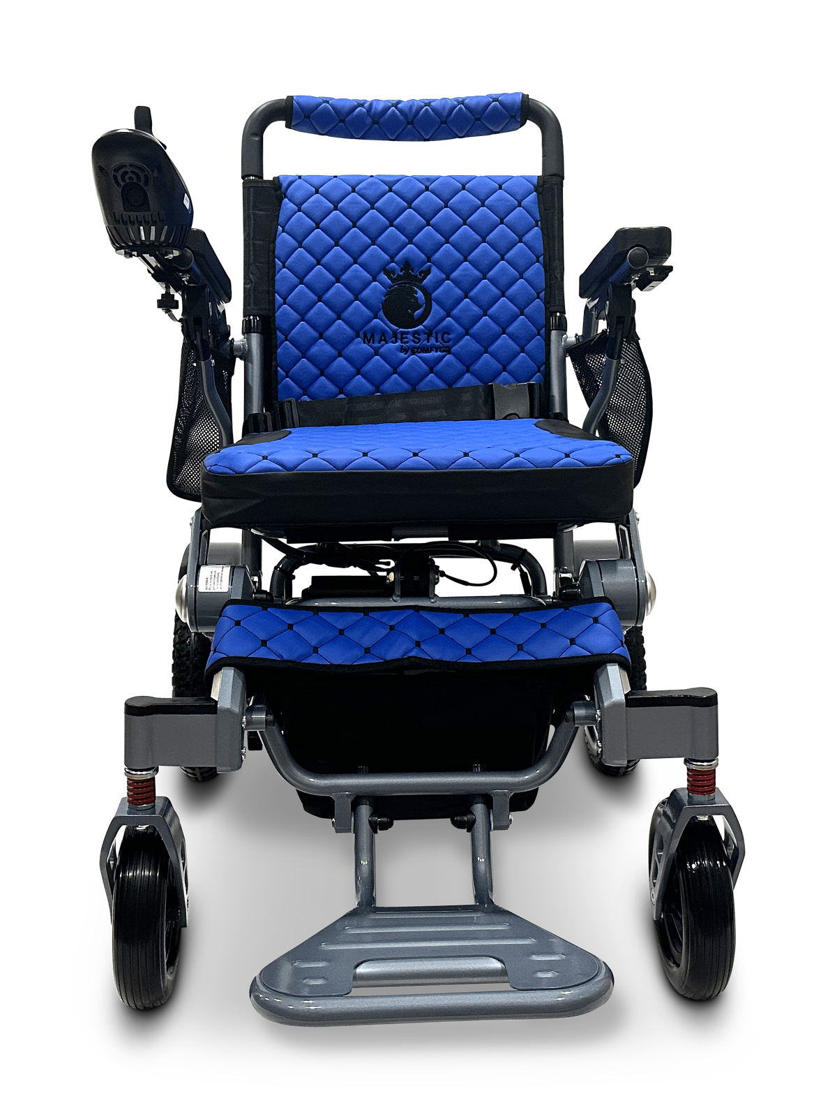 MAJESTIC IQ-7000 Auto Folding Remote Controlled Electric Wheelchair + Brushless Motor