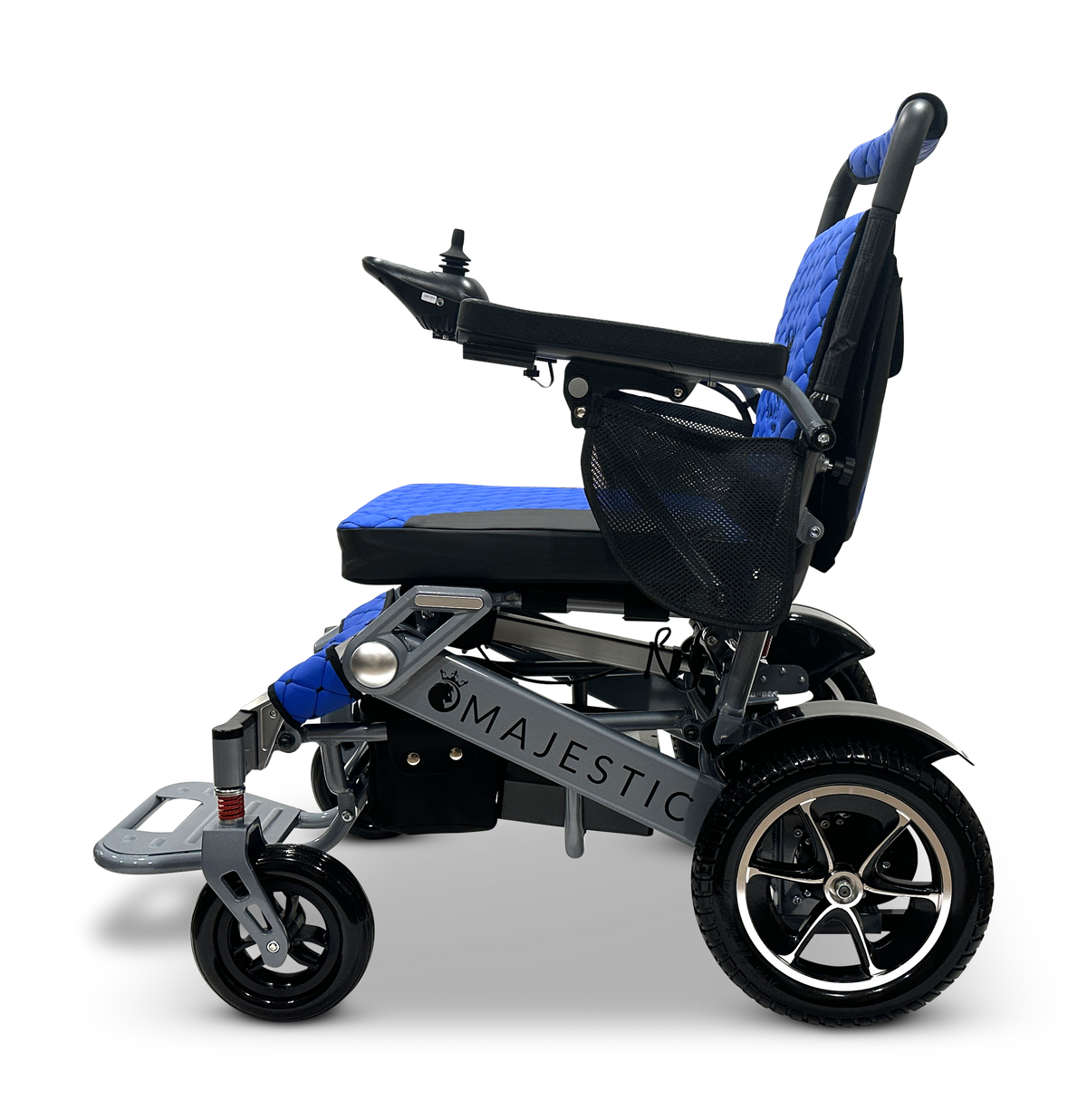 MAJESTIC IQ-7000 Auto Folding Remote Controlled Electric Wheelchair + Brushless Motor