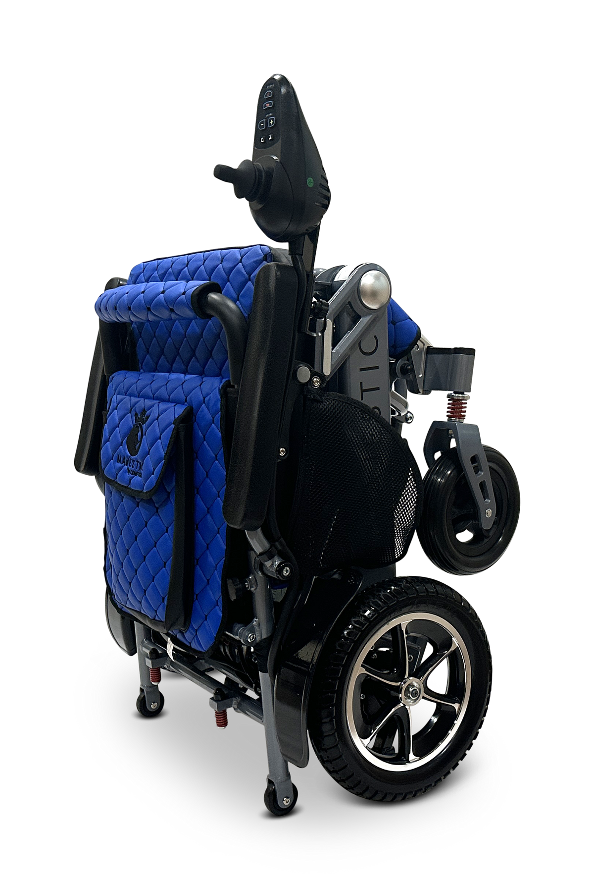 MAJESTIC IQ-7000 Auto Folding Remote Controlled Electric Wheelchair + Brushless Motor