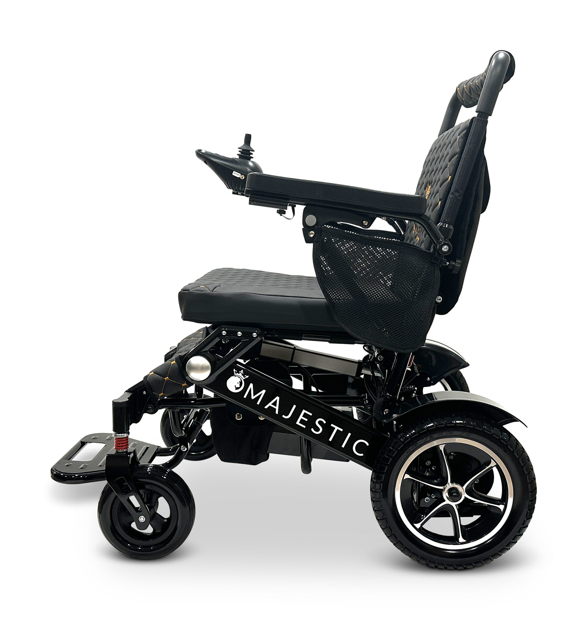 MAJESTIC IQ-7000 Auto Folding Remote Controlled Electric Wheelchair + Brushless Motor