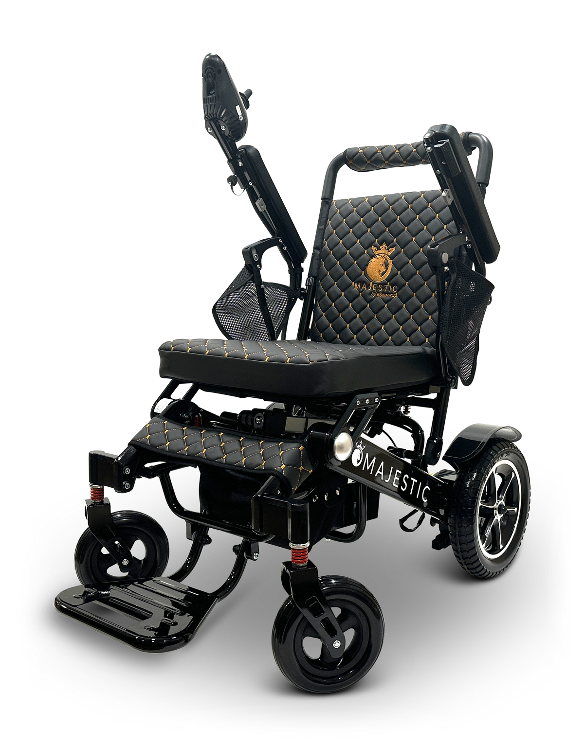 MAJESTIC IQ-7000 Auto Folding Remote Controlled Electric Wheelchair + Brushless Motor
