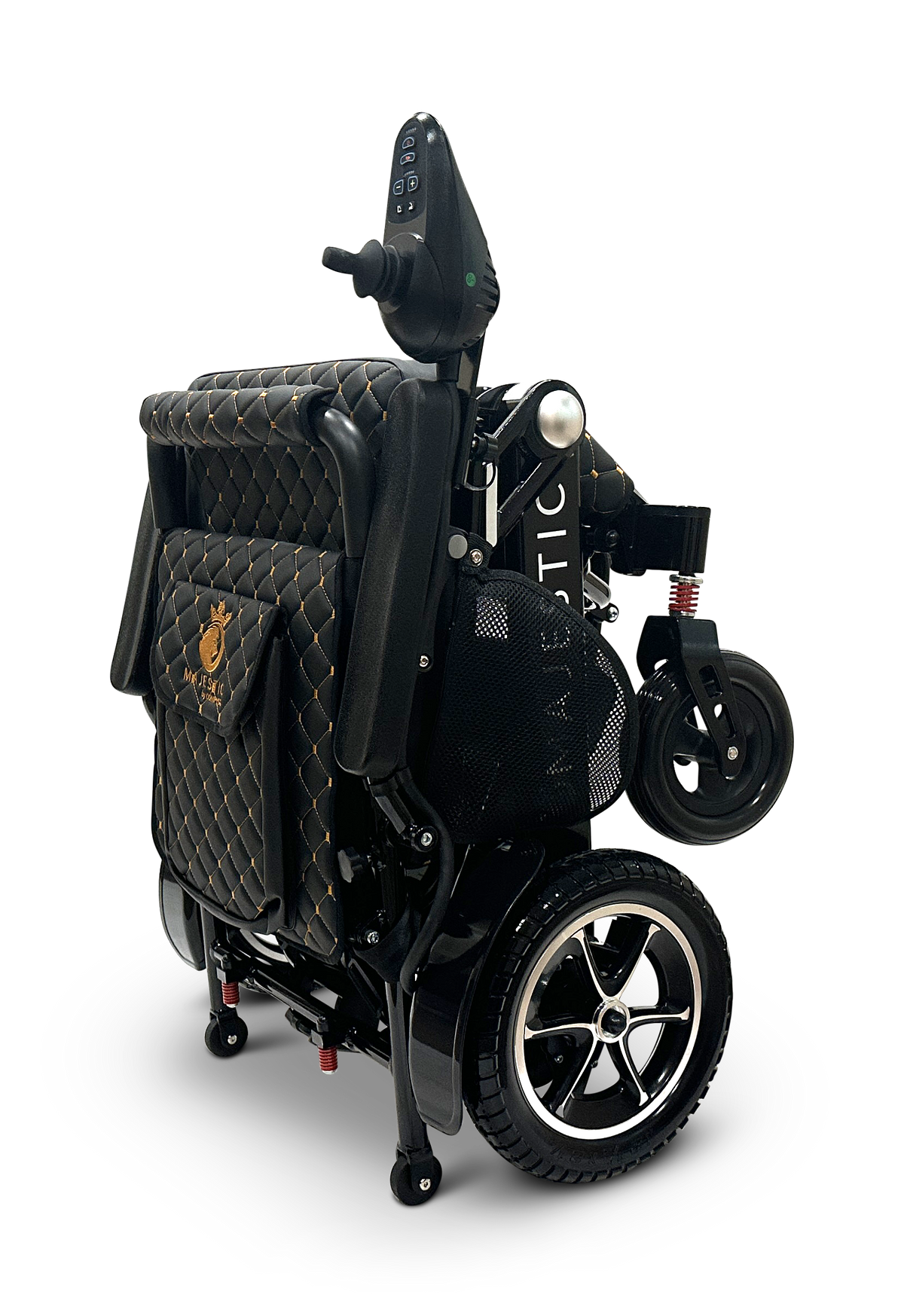 MAJESTIC IQ-7000 Auto Folding Remote Controlled Electric Wheelchair + Brushless Motor