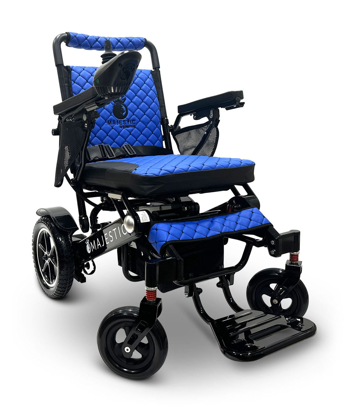 MAJESTIC IQ-7000 Auto Folding Remote Controlled Electric Wheelchair + Brushless Motor