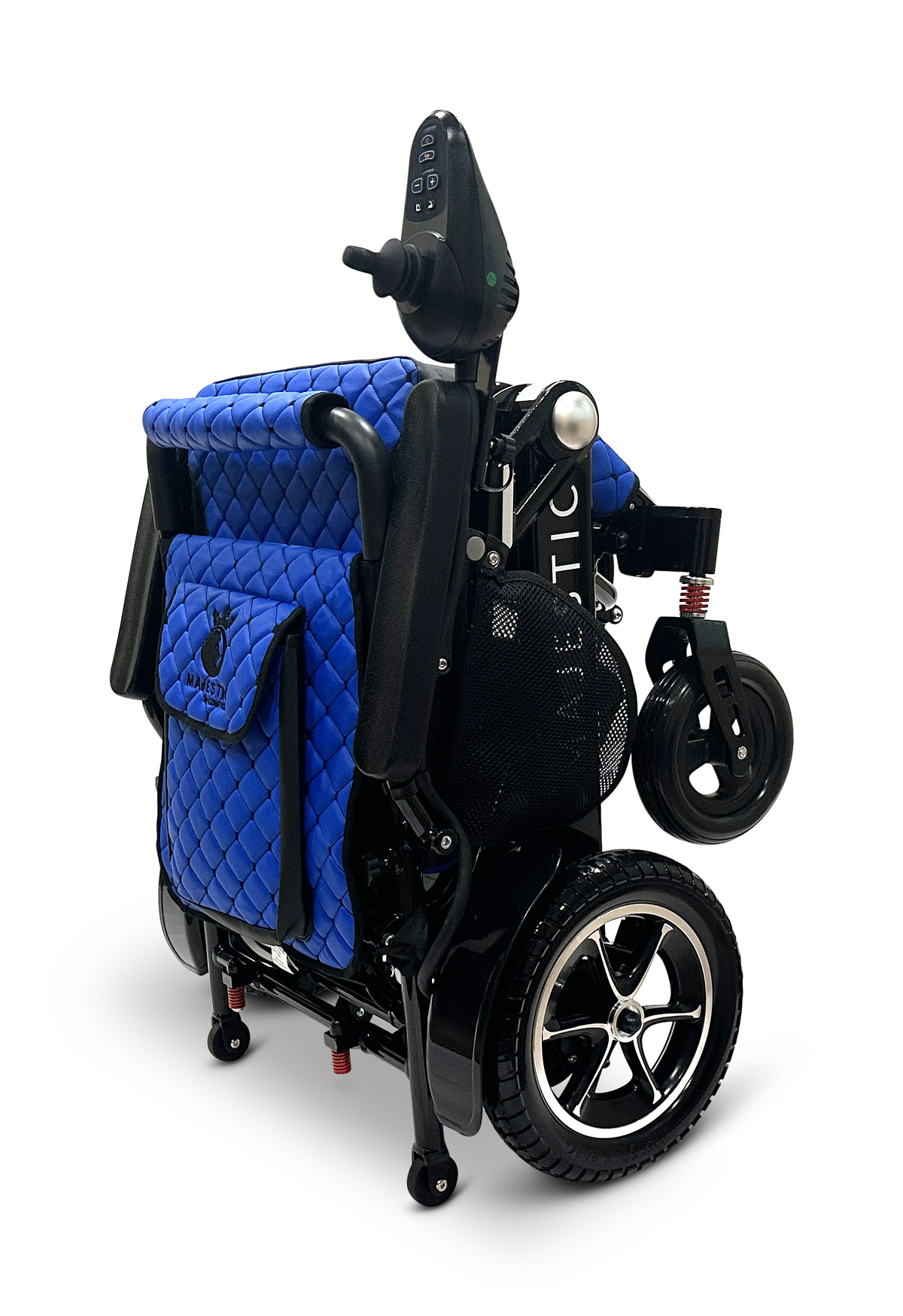 MAJESTIC IQ-7000 Auto Folding Remote Controlled Electric Wheelchair + Brushless Motor