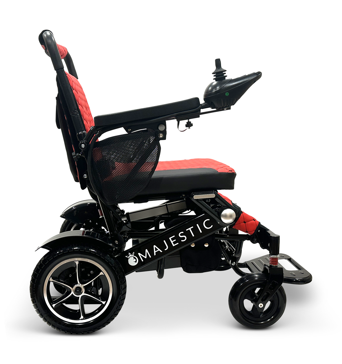MAJESTIC IQ-7000 Auto Folding Remote Controlled Electric Wheelchair + Brushless Motor