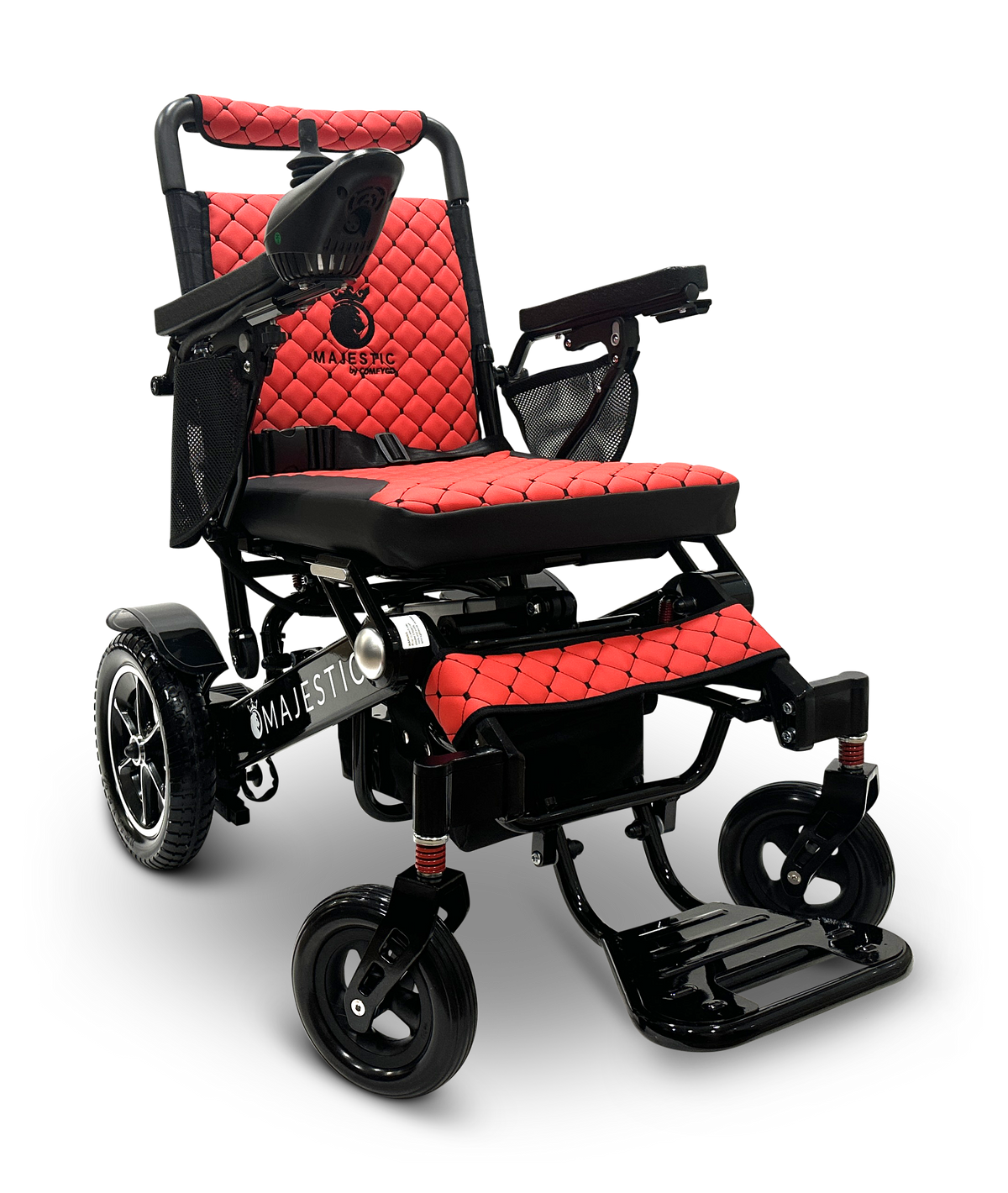 MAJESTIC IQ-7000 Auto Folding Remote Controlled Electric Wheelchair + Brushless Motor
