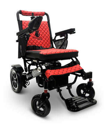MAJESTIC IQ-7000 Auto Folding Remote Controlled Electric Wheelchair + Brushless Motor