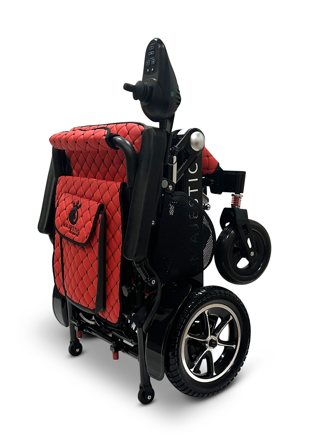 MAJESTIC IQ-7000 Auto Folding Remote Controlled Electric Wheelchair + Brushless Motor