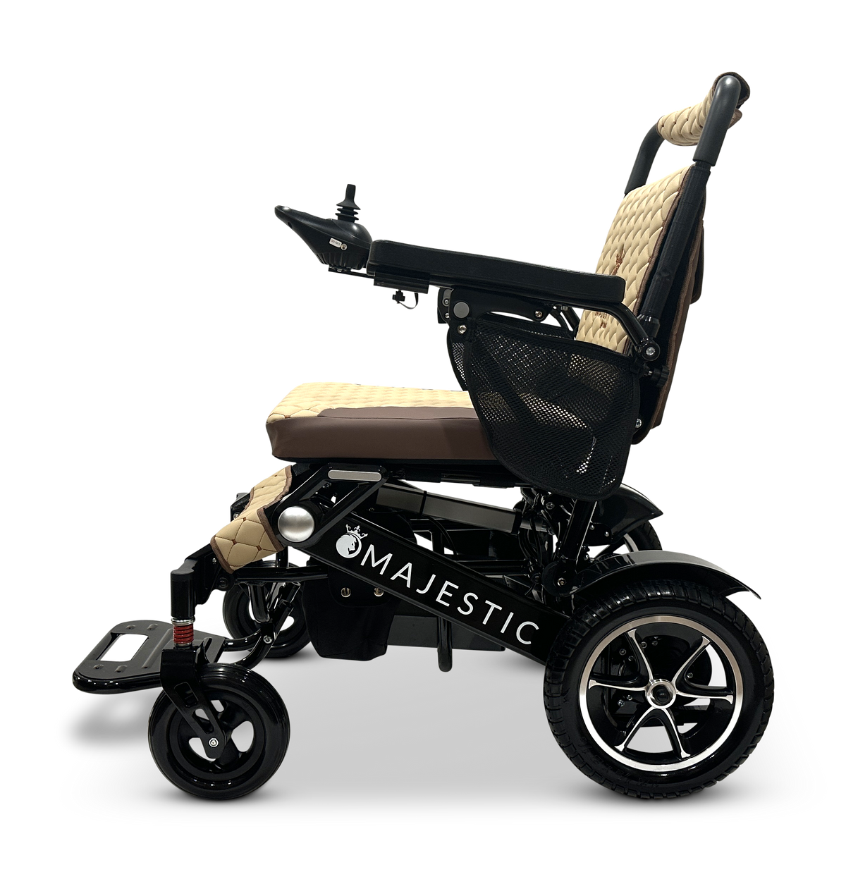 MAJESTIC IQ-7000 Auto Folding Remote Controlled Electric Wheelchair + Brushless Motor