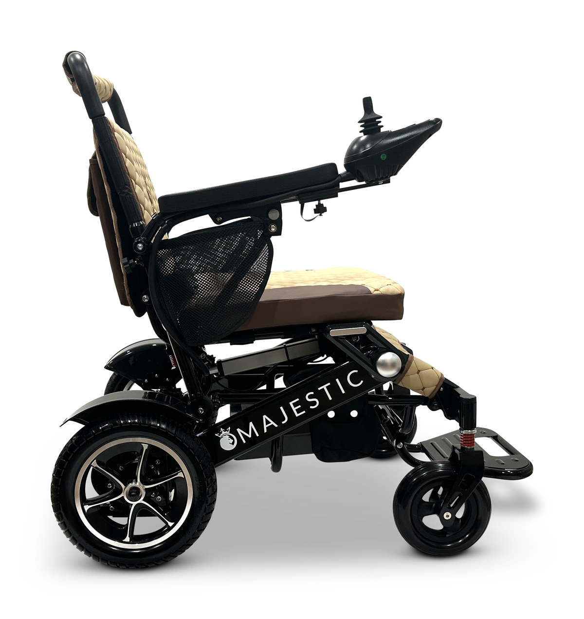 MAJESTIC IQ-7000 Auto Folding Remote Controlled Electric Wheelchair + Brushless Motor