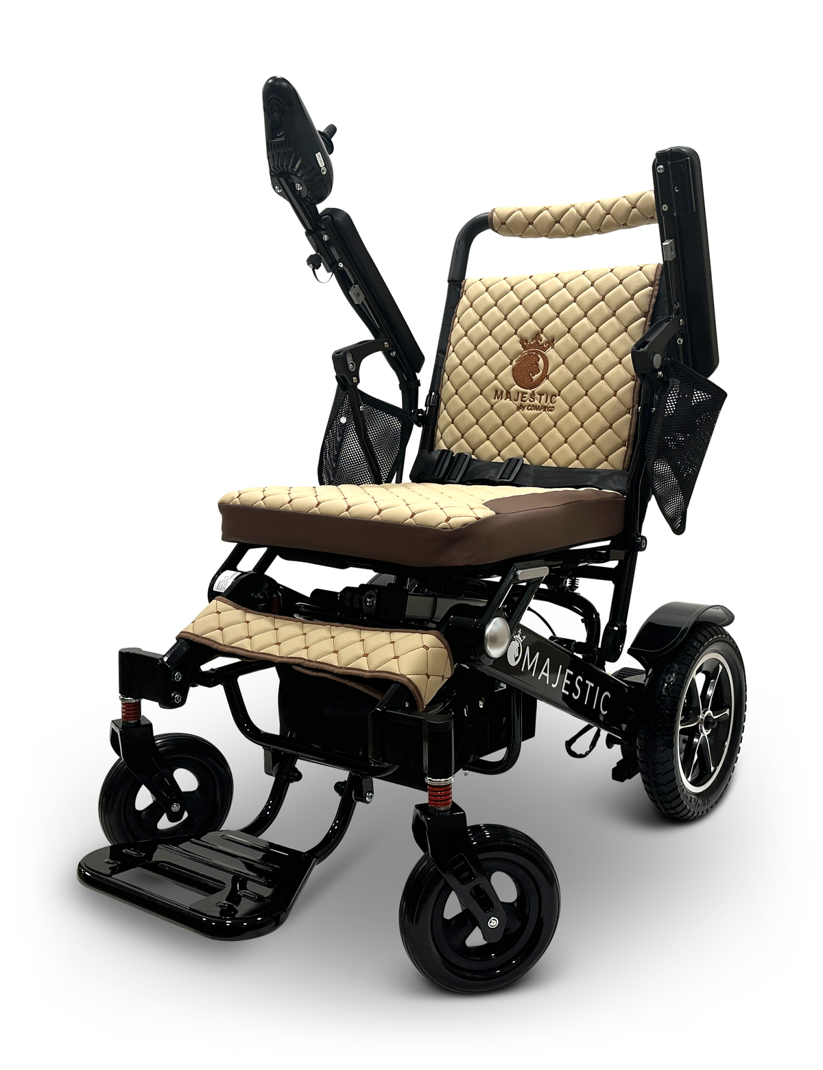 MAJESTIC IQ-7000 Auto Folding Remote Controlled Electric Wheelchair + Brushless Motor