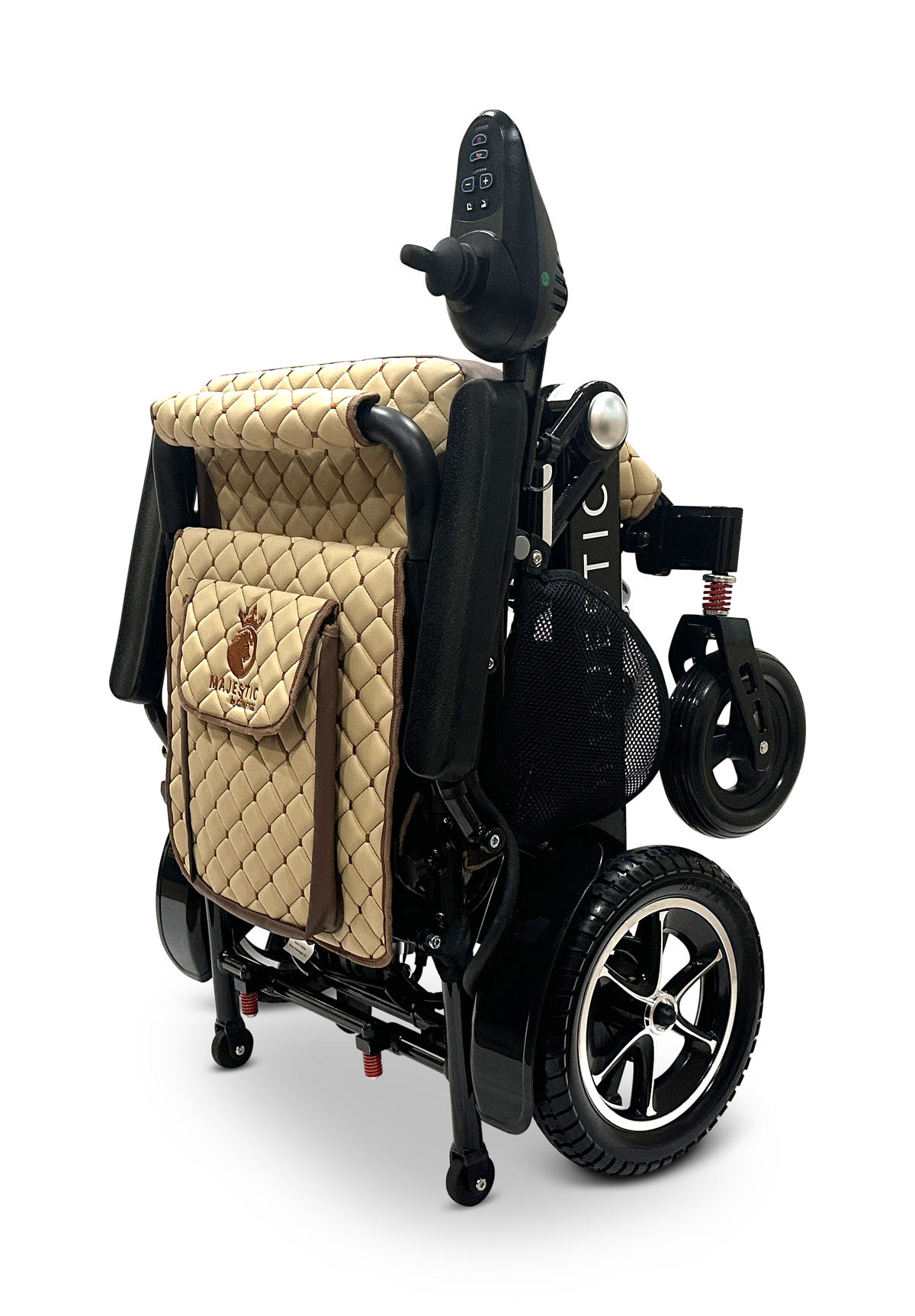 MAJESTIC IQ-7000 Auto Folding Remote Controlled Electric Wheelchair + Brushless Motor