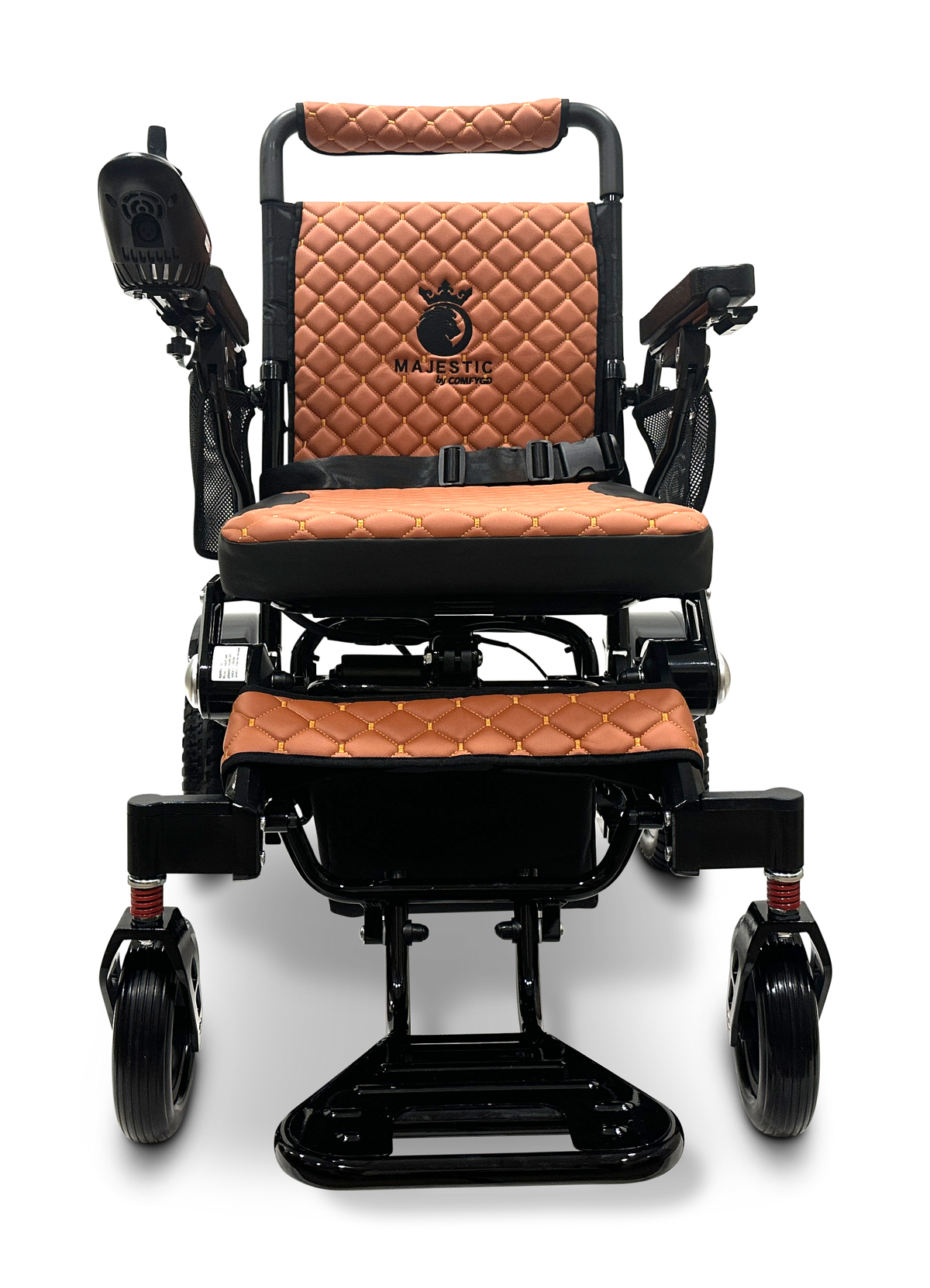 MAJESTIC IQ-7000 Auto Folding Remote Controlled Electric Wheelchair + Brushless Motor