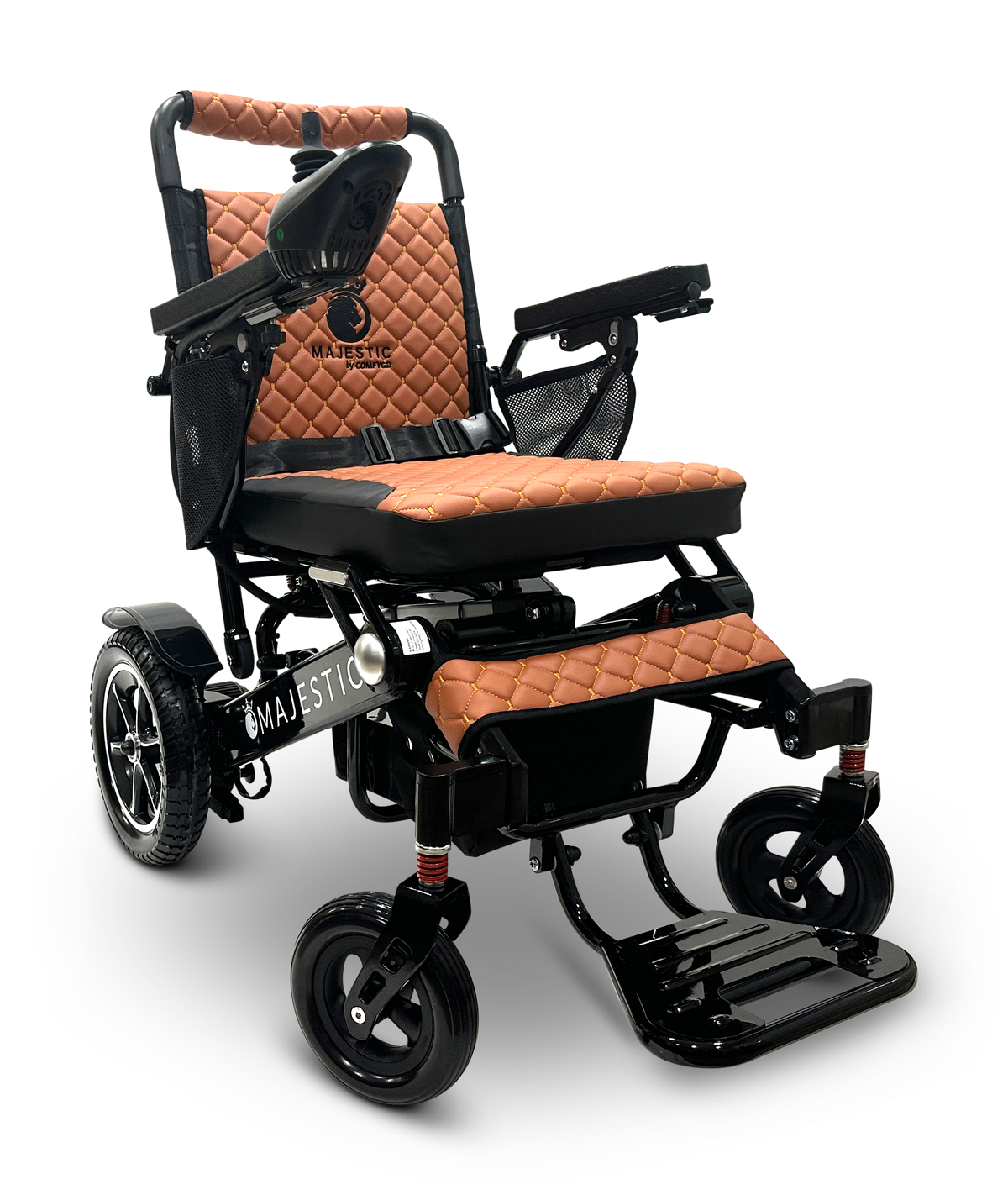 MAJESTIC IQ-7000 Auto Folding Remote Controlled Electric Wheelchair + Brushless Motor