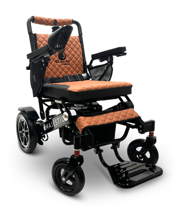 MAJESTIC IQ-7000 Auto Folding Remote Controlled Electric Wheelchair + Brushless Motor