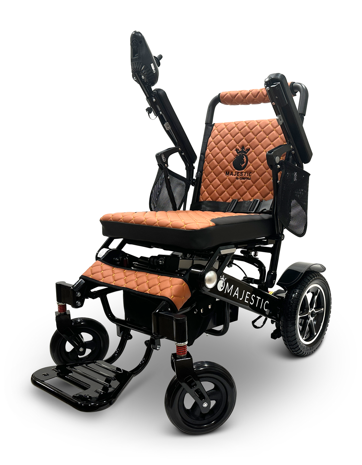 MAJESTIC IQ-7000 Auto Folding Remote Controlled Electric Wheelchair + Brushless Motor