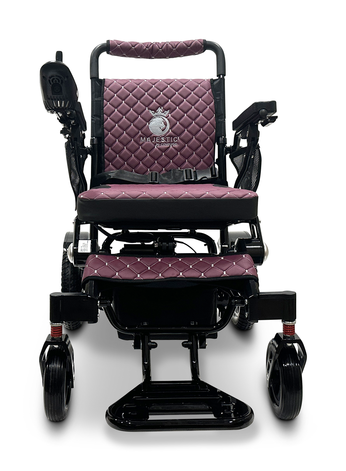 MAJESTIC IQ-7000 Auto Folding Remote Controlled Electric Wheelchair + Brushless Motor