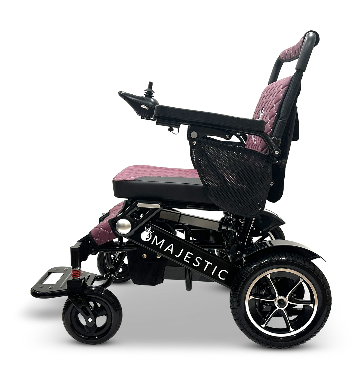 MAJESTIC IQ-7000 Auto Folding Remote Controlled Electric Wheelchair + Brushless Motor
