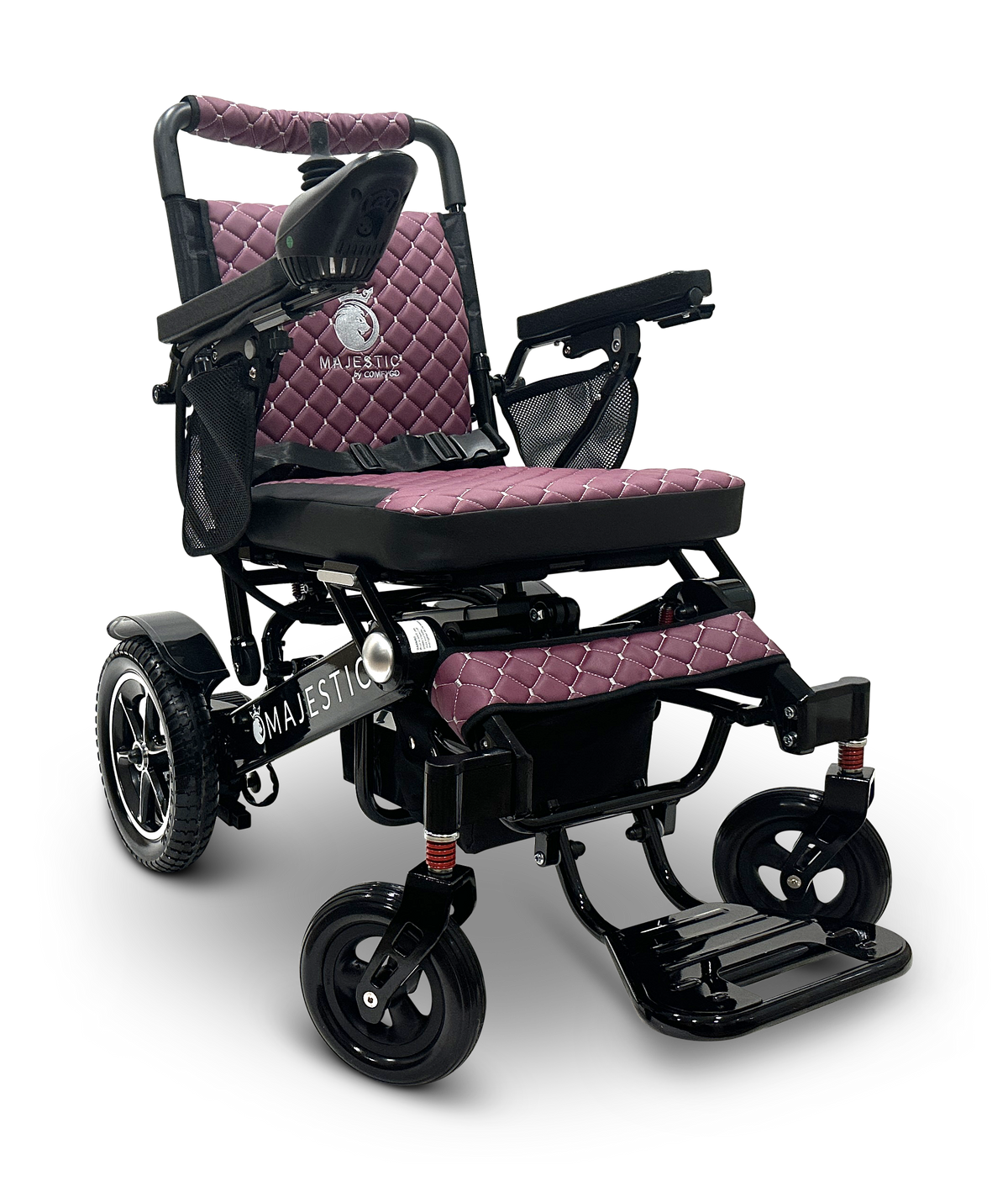 MAJESTIC IQ-7000 Auto Folding Remote Controlled Electric Wheelchair + Brushless Motor