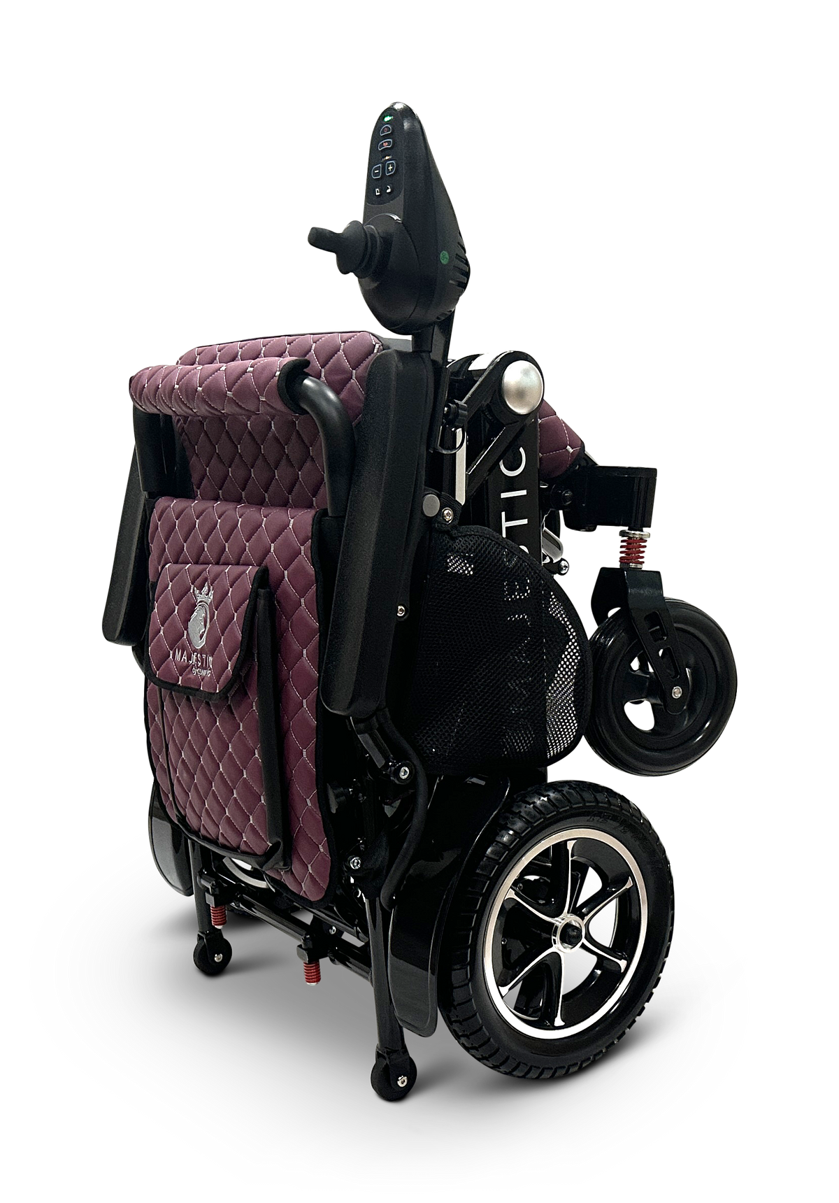 MAJESTIC IQ-7000 Auto Folding Remote Controlled Electric Wheelchair + Brushless Motor