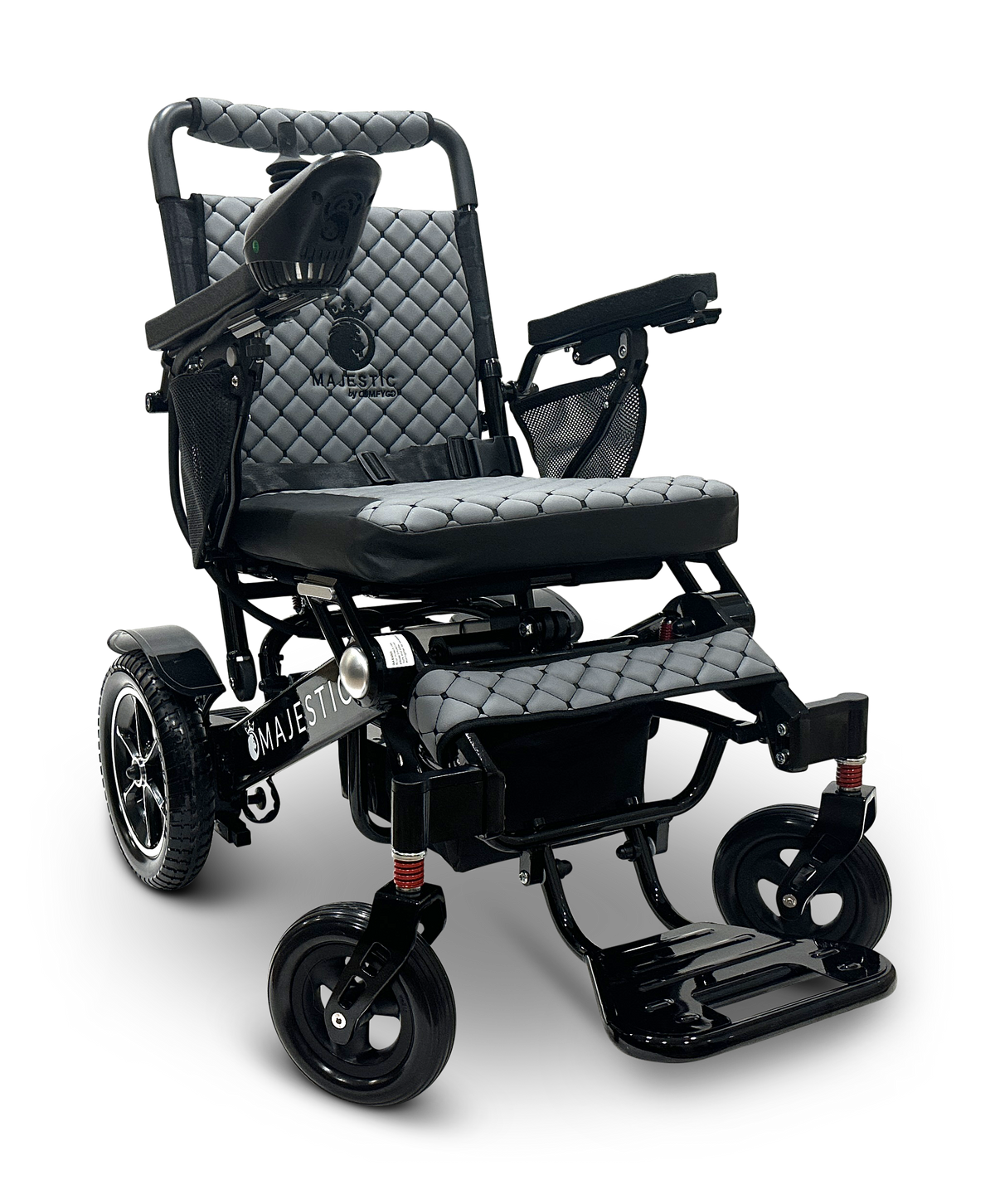 MAJESTIC IQ-7000 Auto Folding Remote Controlled Electric Wheelchair + Brushless Motor