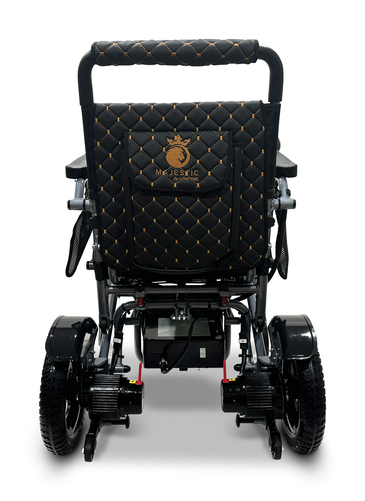 MAJESTIC IQ-7000 Auto Folding Remote Controlled Electric Wheelchair + Brushless Motor