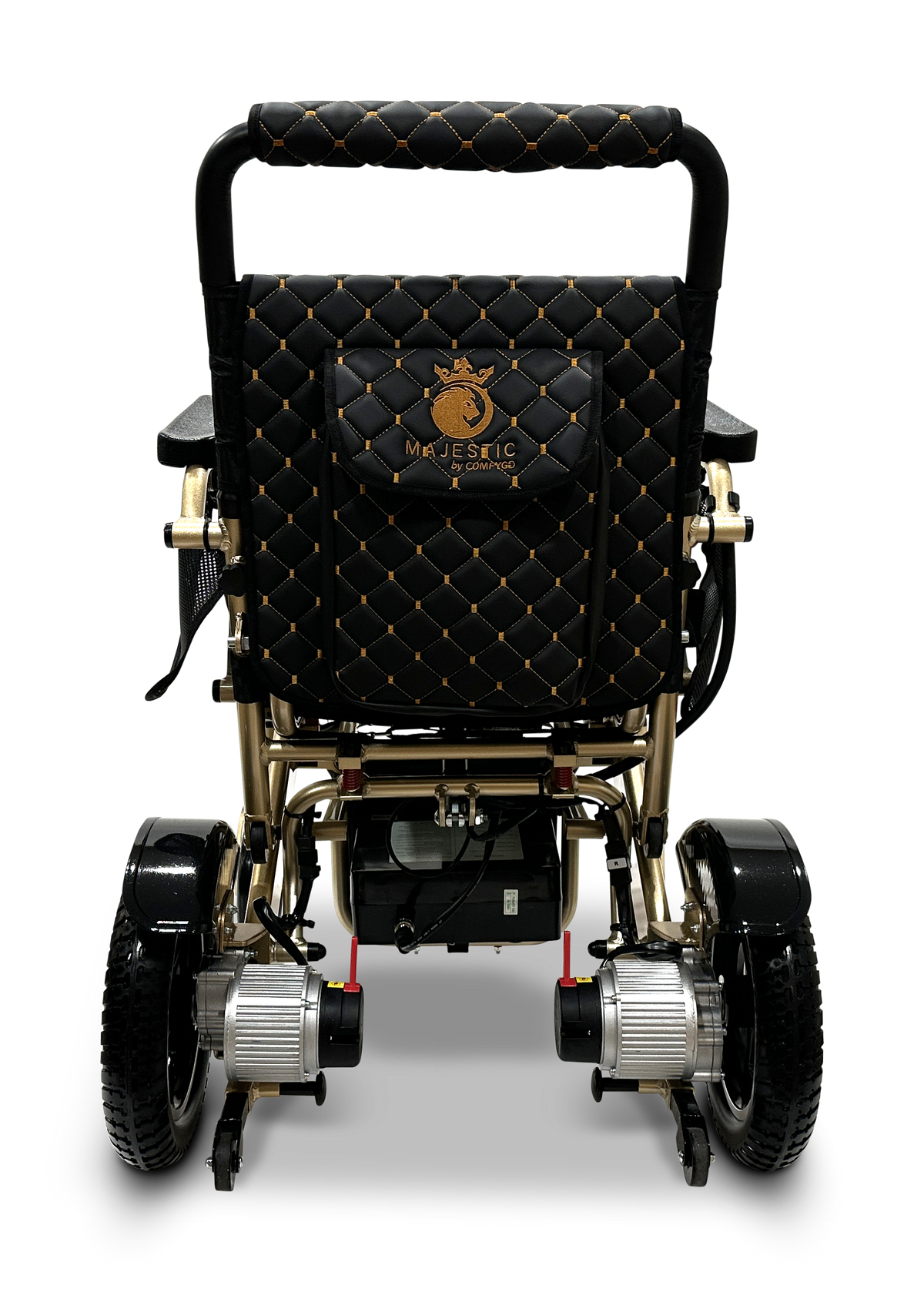 MAJESTIC IQ-7000 Auto Folding Remote Controlled Electric Wheelchair + Brushless Motor