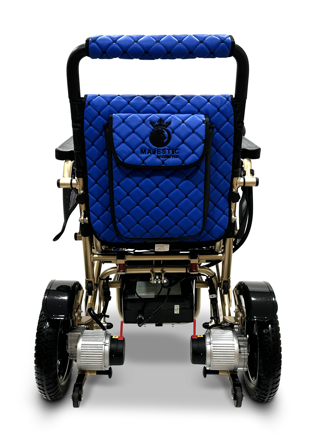 MAJESTIC IQ-7000 Auto Folding Remote Controlled Electric Wheelchair + Brushless Motor