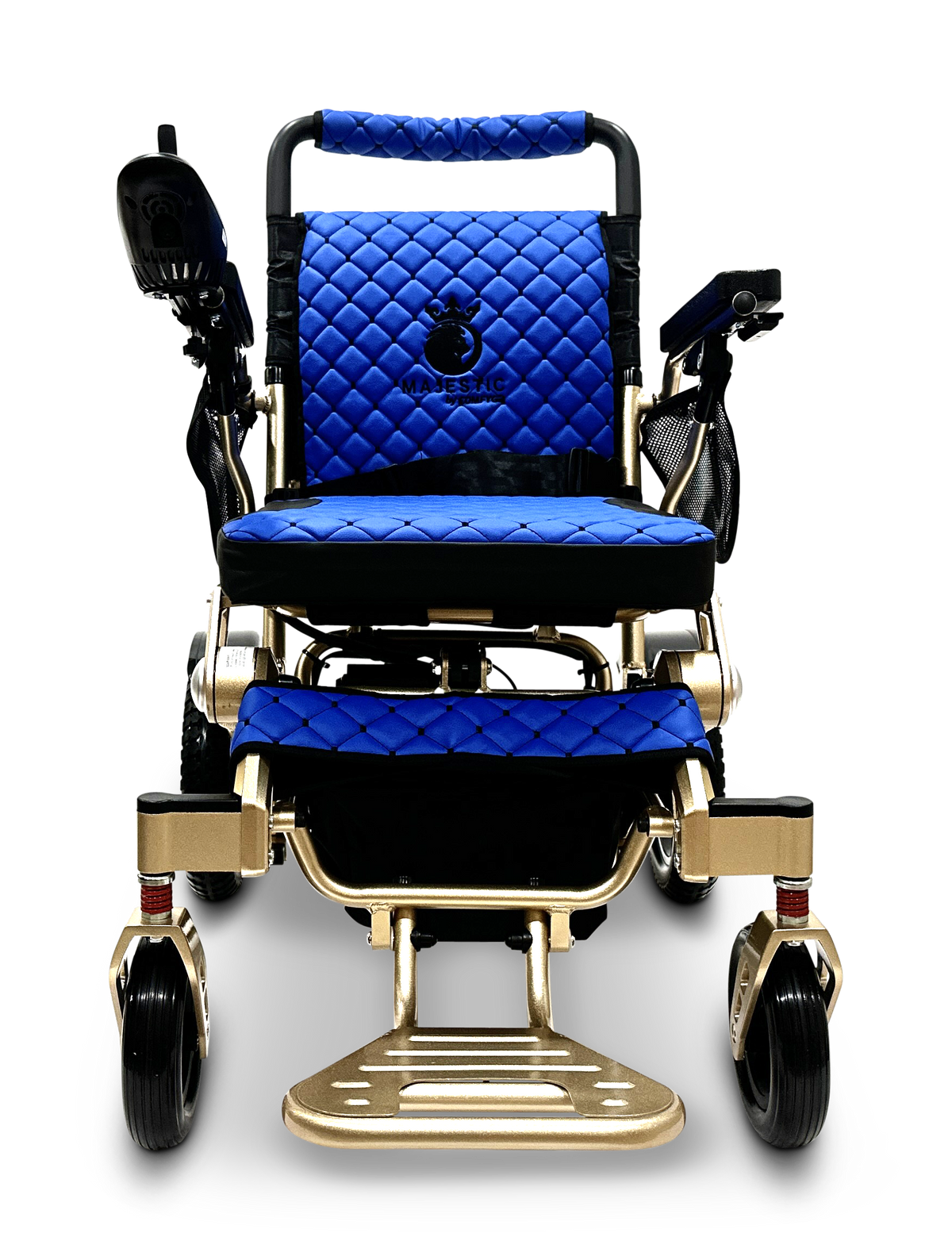 MAJESTIC IQ-7000 Auto Folding Remote Controlled Electric Wheelchair + Brushless Motor