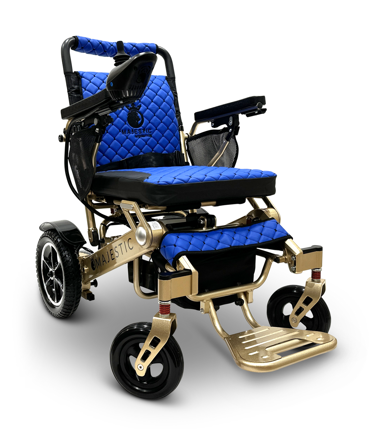 MAJESTIC IQ-7000 Auto Folding Remote Controlled Electric Wheelchair + Brushless Motor