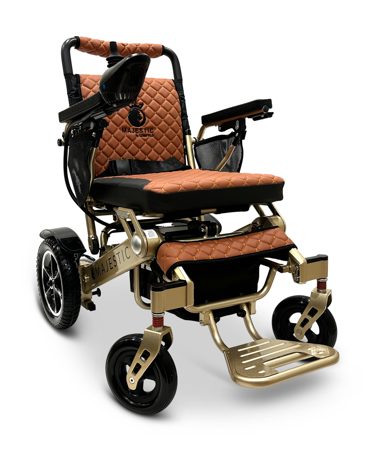 MAJESTIC IQ-7000 Auto Folding Remote Controlled Electric Wheelchair + Brushless Motor