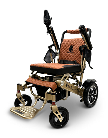 MAJESTIC IQ-7000 Auto Folding Remote Controlled Electric Wheelchair + Brushless Motor