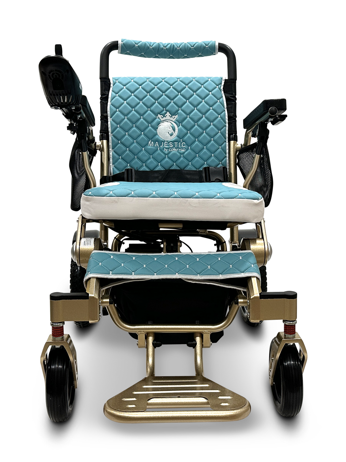 MAJESTIC IQ-7000 Auto Folding Remote Controlled Electric Wheelchair + Brushless Motor