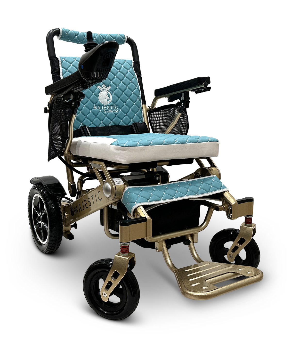 MAJESTIC IQ-7000 Auto Folding Remote Controlled Electric Wheelchair + Brushless Motor