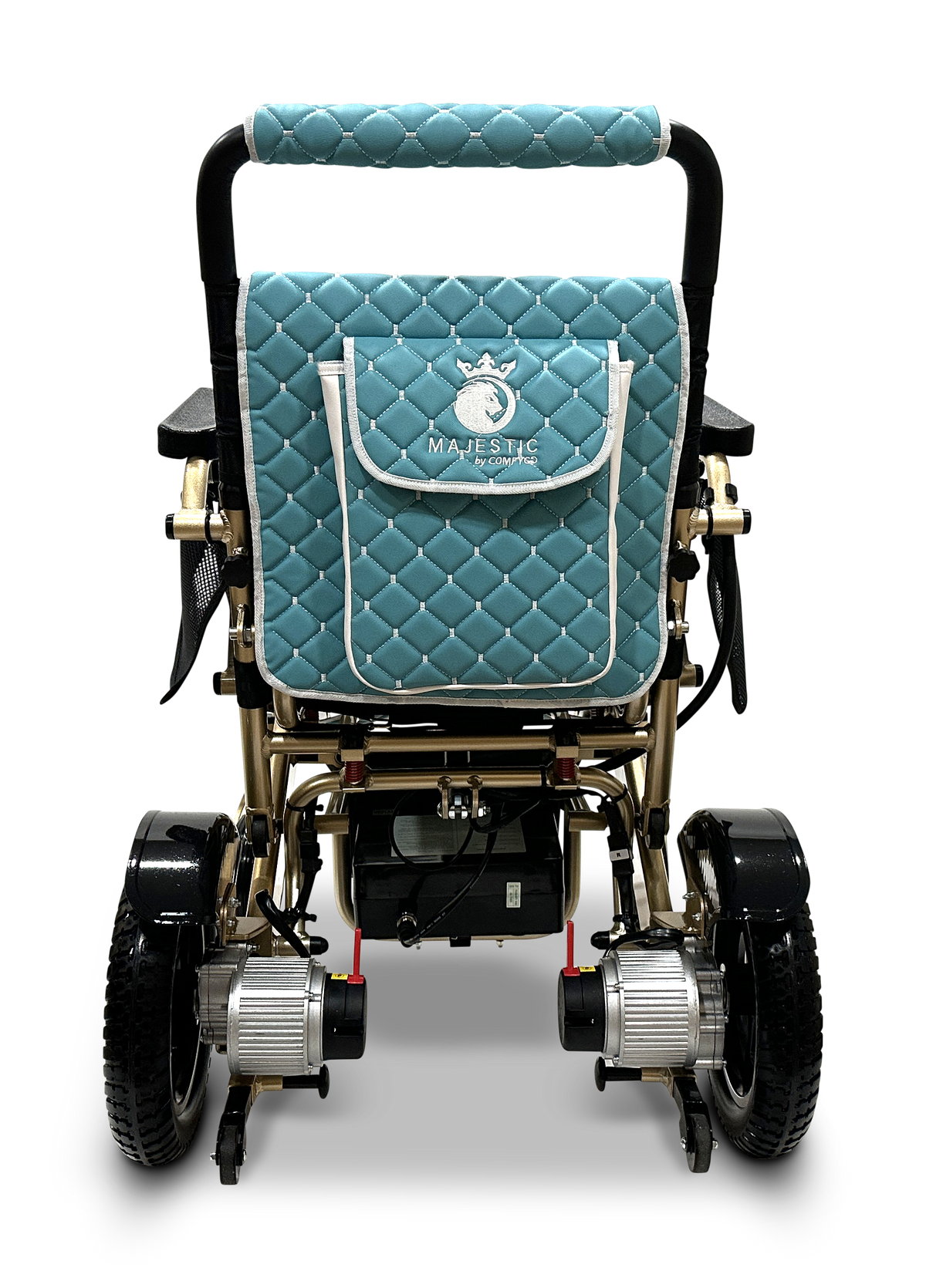 MAJESTIC IQ-7000 Auto Folding Remote Controlled Electric Wheelchair + Brushless Motor
