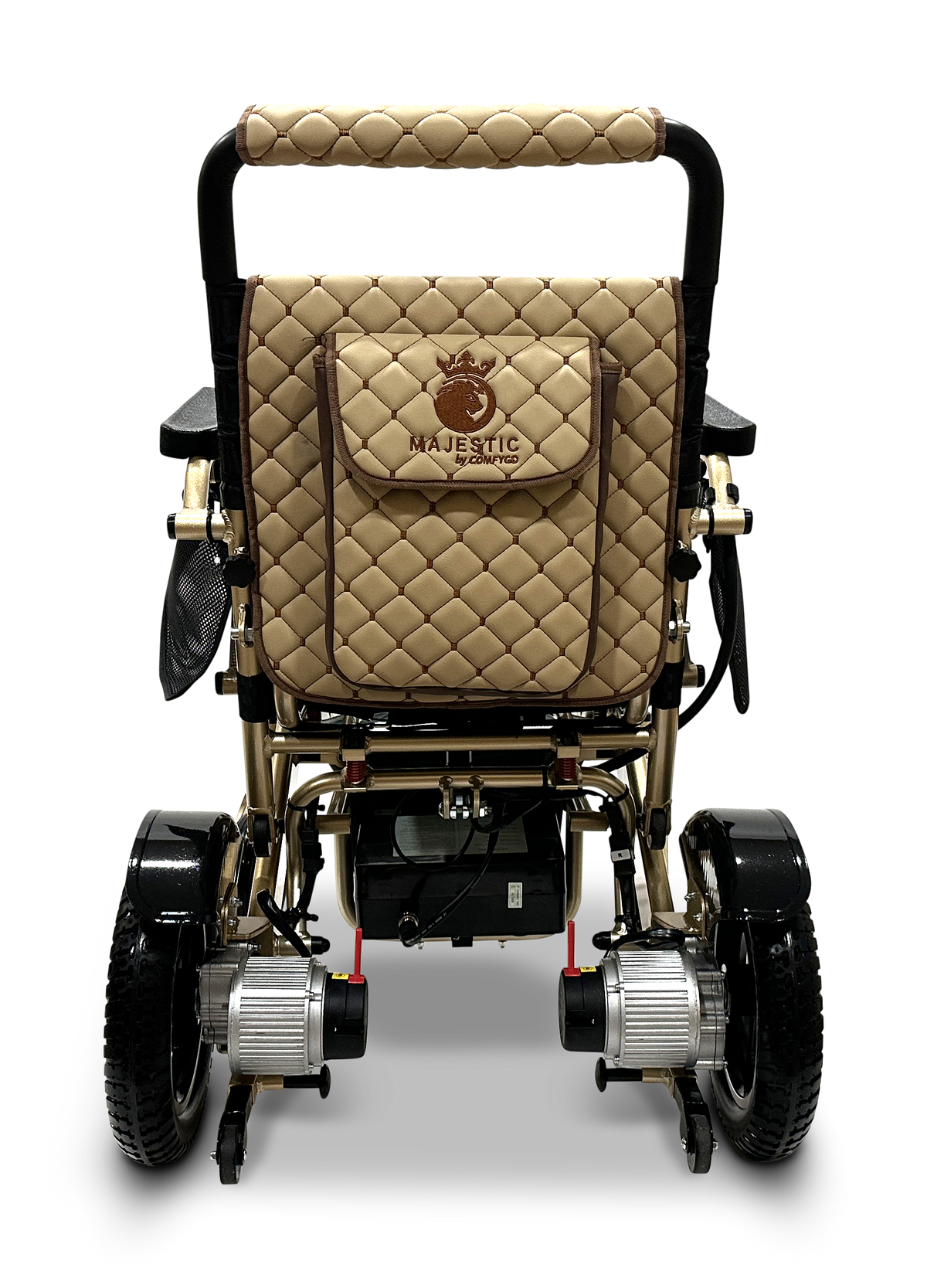 MAJESTIC IQ-7000 Auto Folding Remote Controlled Electric Wheelchair + Brushless Motor