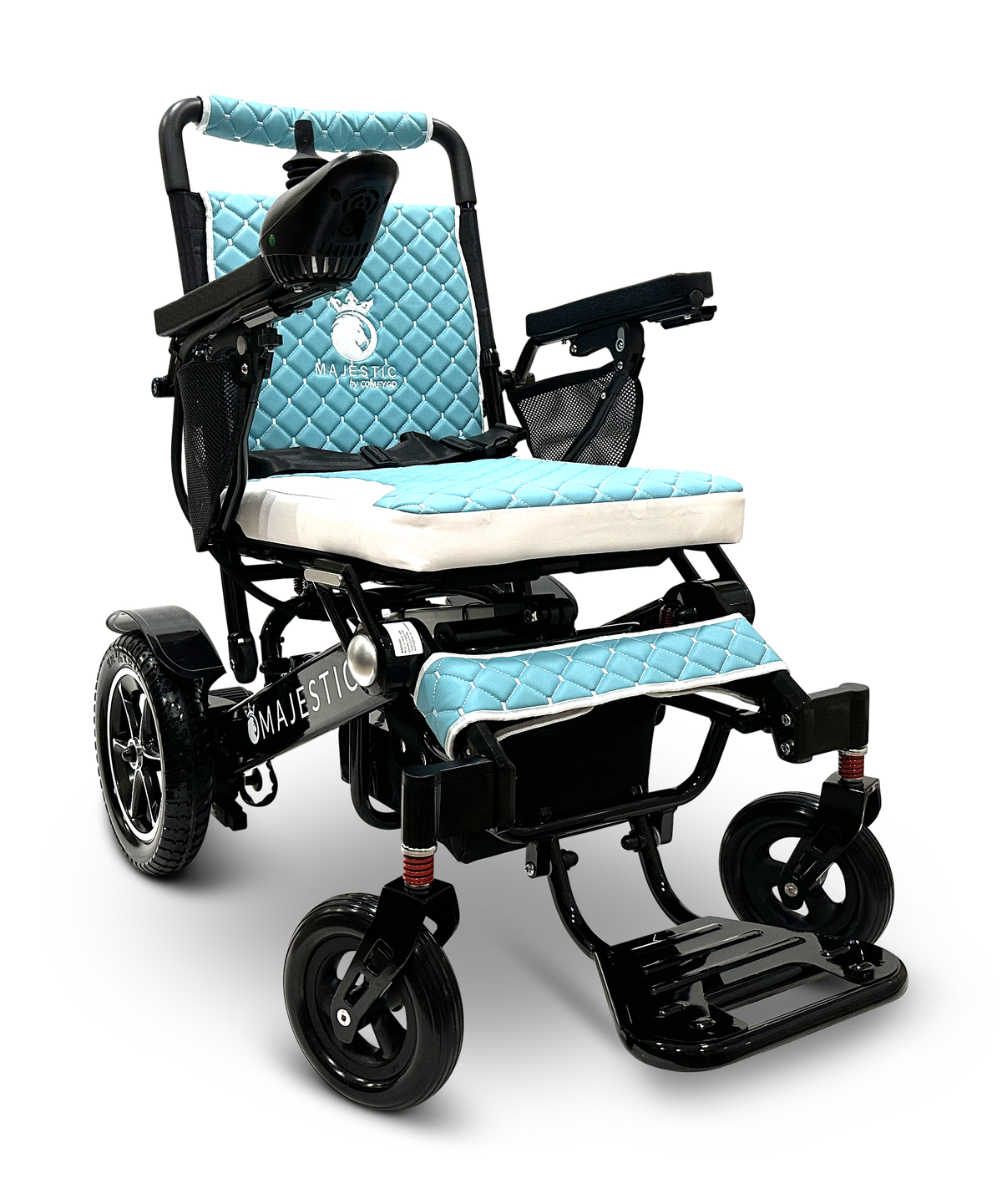 MAJESTIC IQ-7000 Auto Folding Remote Controlled Electric Wheelchair + Brushless Motor