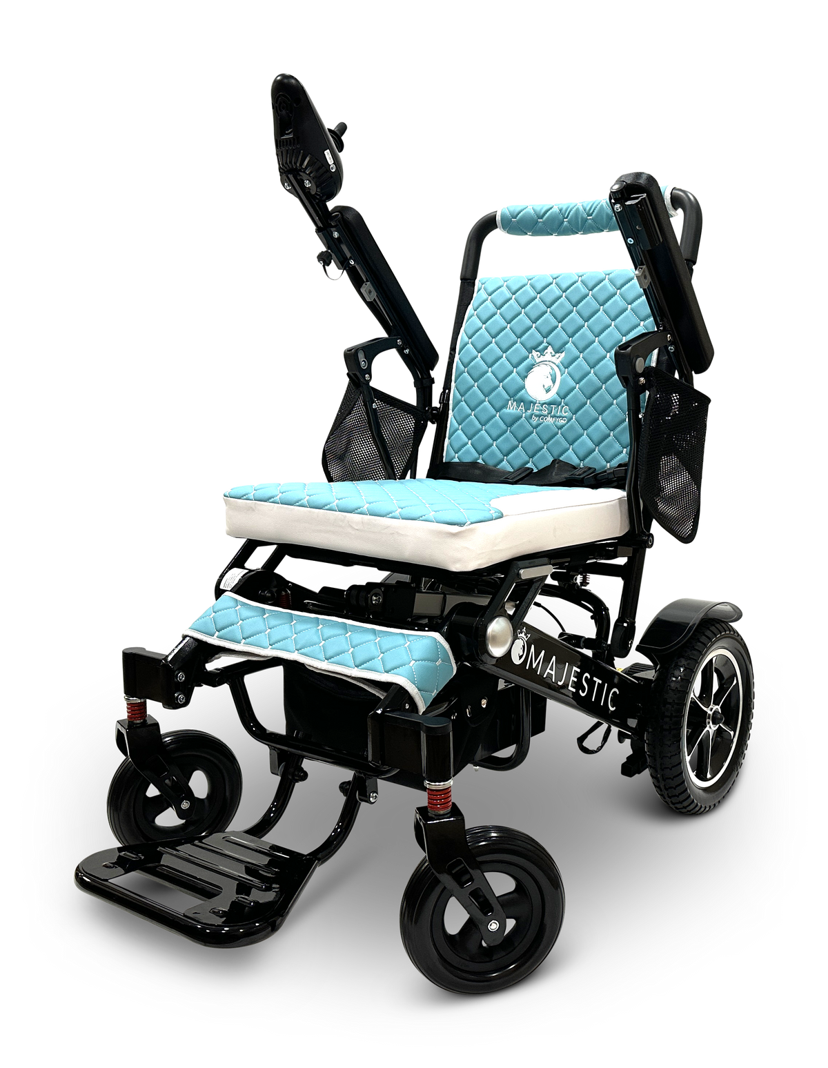 MAJESTIC IQ-7000 Auto Folding Remote Controlled Electric Wheelchair + Brushless Motor
