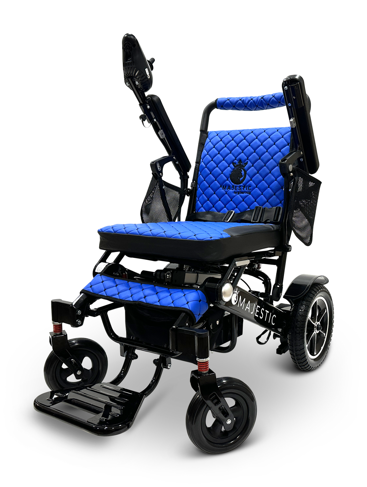MAJESTIC IQ-7000 Auto Folding Remote Controlled Electric Wheelchair + Brushless Motor