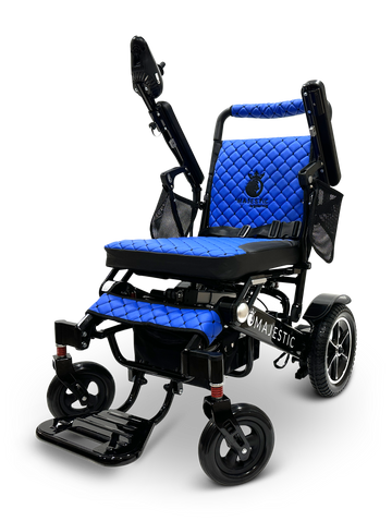 MAJESTIC IQ-7000 Auto Folding Remote Controlled Electric Wheelchair + Brushless Motor