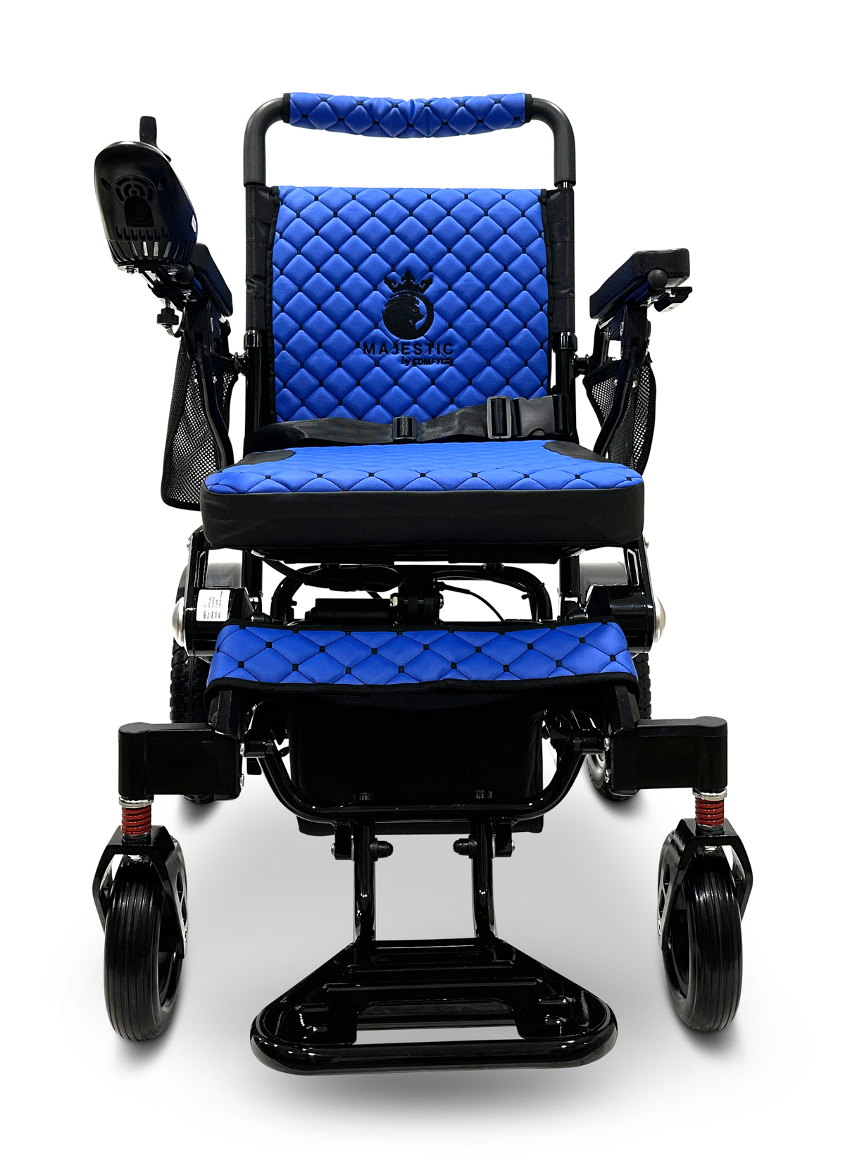 MAJESTIC IQ-7000 Auto Folding Remote Controlled Electric Wheelchair + Brushless Motor