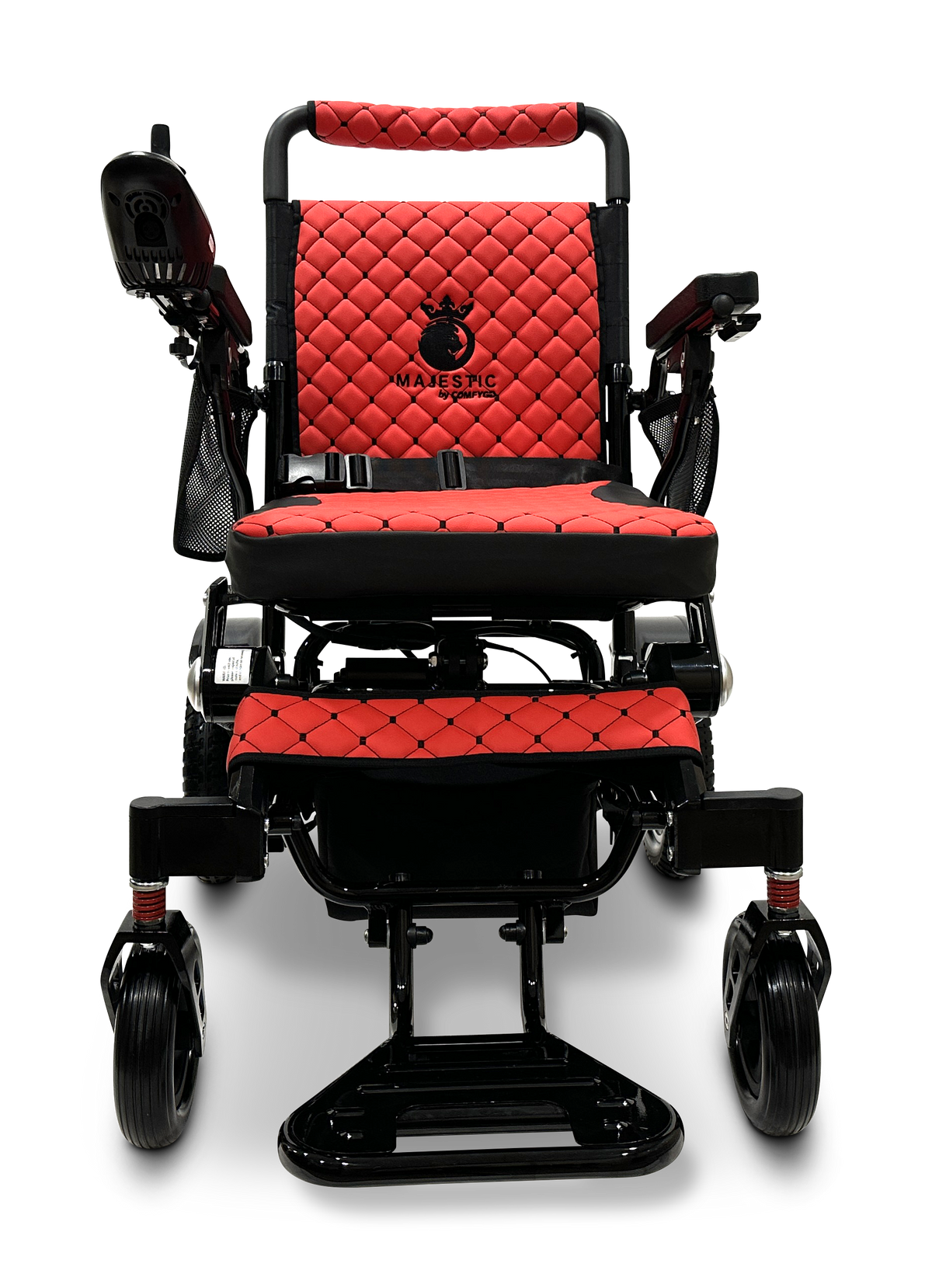 MAJESTIC IQ-7000 Auto Folding Remote Controlled Electric Wheelchair + Brushless Motor