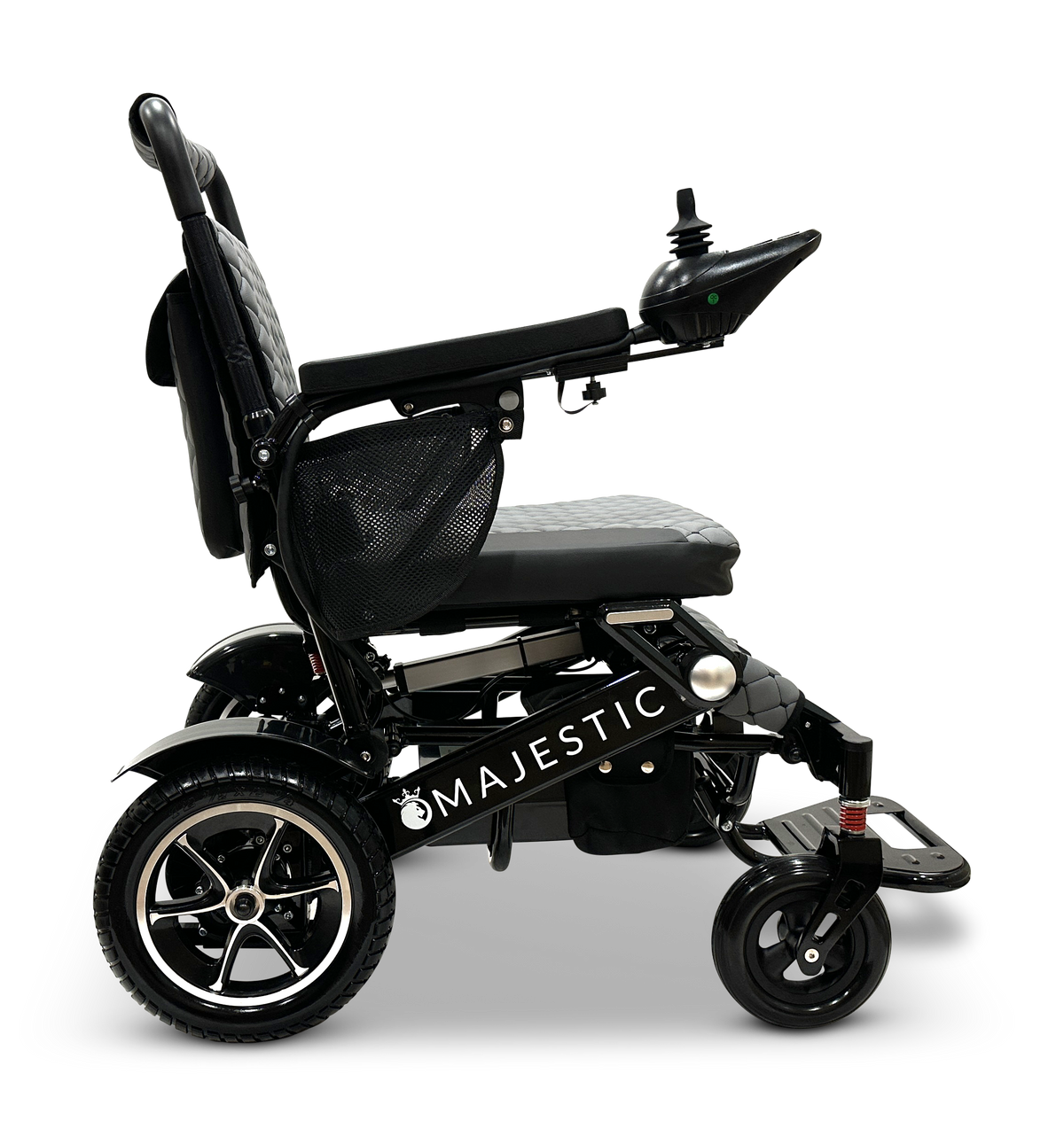 MAJESTIC IQ-7000 Auto Folding Remote Controlled Electric Wheelchair + Brushless Motor