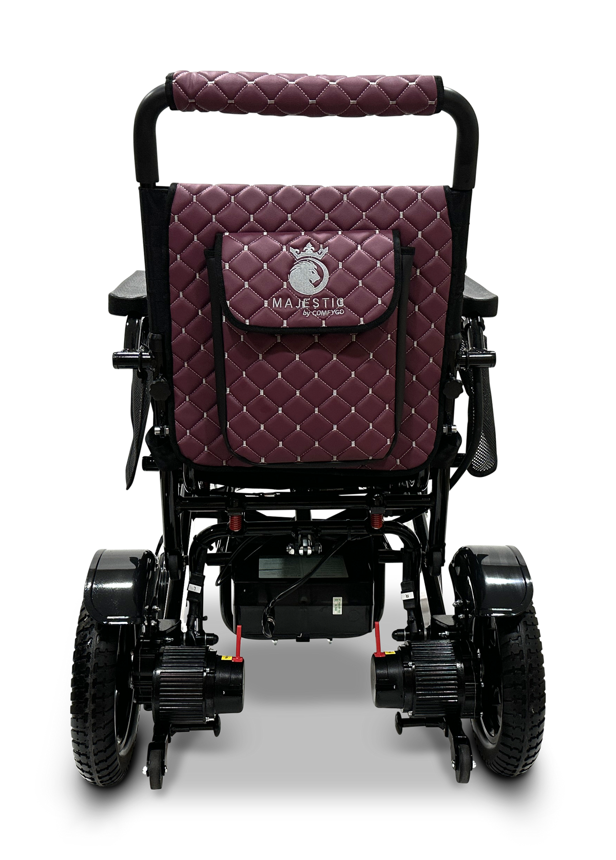 MAJESTIC IQ-7000 Auto Folding Remote Controlled Electric Wheelchair + Brushless Motor