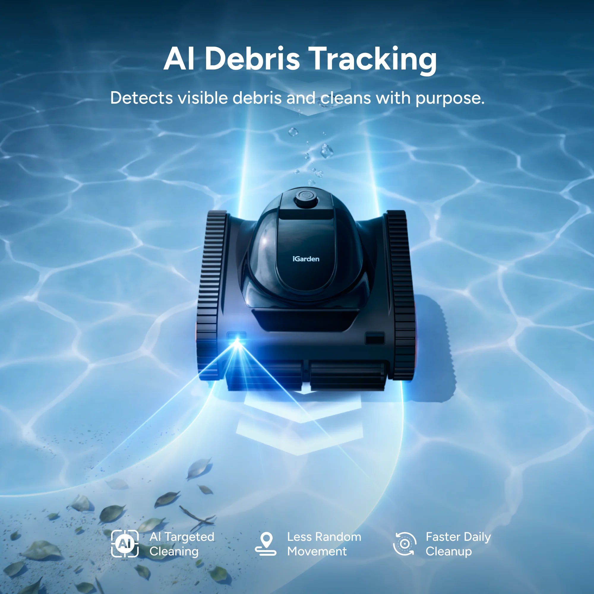 iGarden Robotic Pool Cleaner KN-AI 40