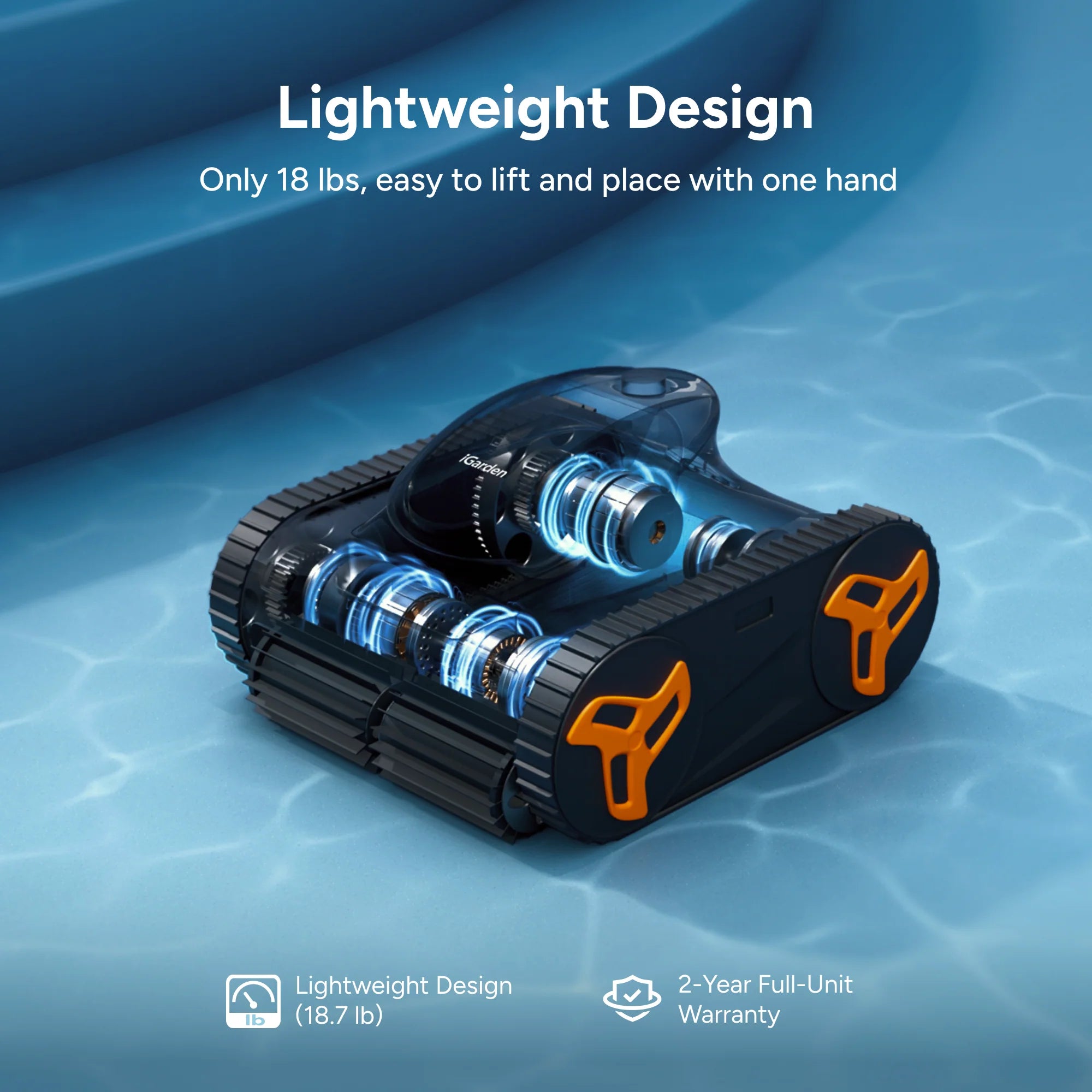 iGarden Robotic Pool Cleaner KN-AI 40